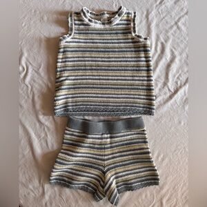 Striped Kids Matching Set